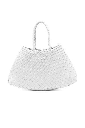 White Santa Croce small tote bag DRAGON DIFFUSION | 8893DGS6MATWHITE